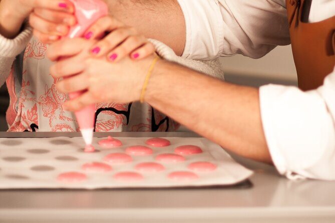 Macaron Baking Class - near Eiffel Tower - What you’ll do in 1 hour 30 minutes: mise en place, shells, and ganache