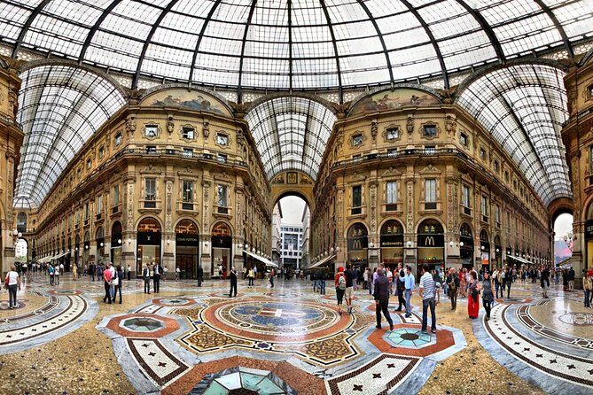 Milan Duomo & The Last Supper Skip-the-Line Small Group Tour - Galleria Vittorio Emanuele II and La Scala: where Milan does its posing