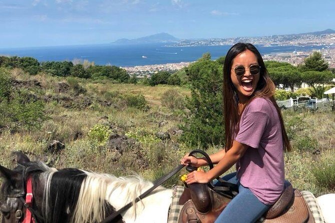 Mount Vesuvius Guided Horse Riding Tour with Sample Wine - Mount Vesuvius on horseback: steep paths, trained horses, and real views