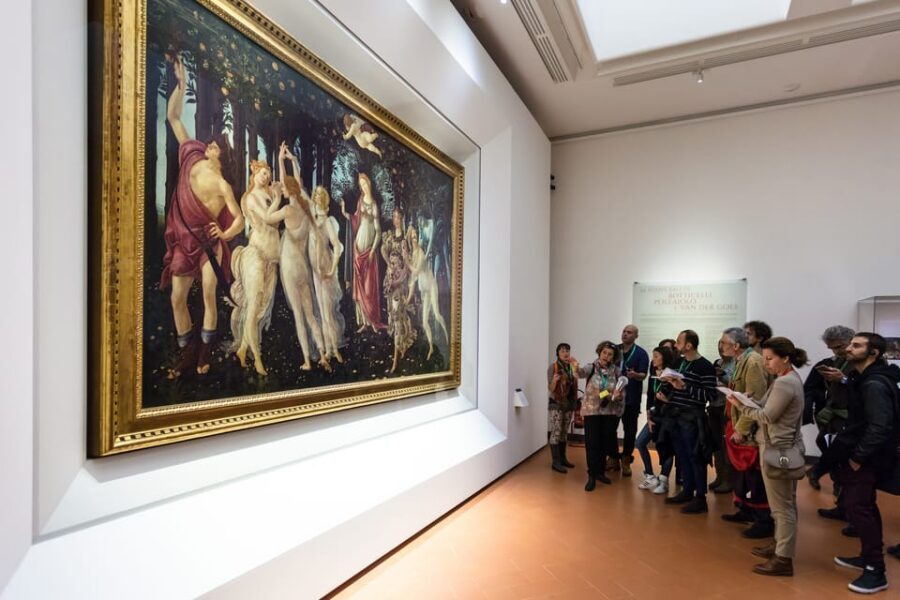 Museums Special: Accademia and Uffizi Small Group Combo Tour - The short break: reset your eyes before the Uffizi