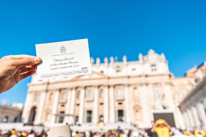 Papal Audience and Guided Tour for St. Peter's Basilica - Getting to Via del Mascherino: meet-up, vouchers, and security