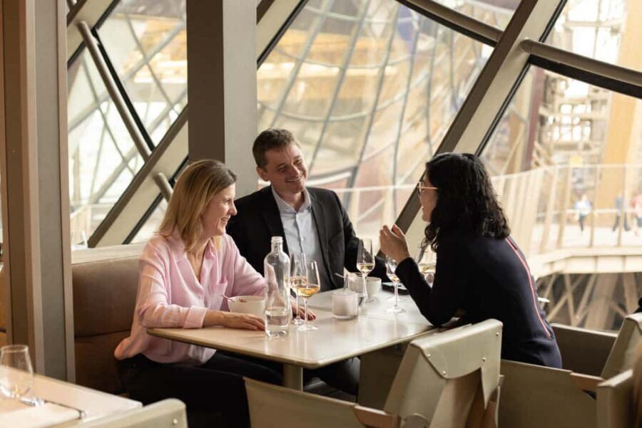 Paris: 3-Course Lunch at Eiffel Tower's Madame Brasserie - Inside the Eiffel Tower: architecture, exhibits, and the glass floor