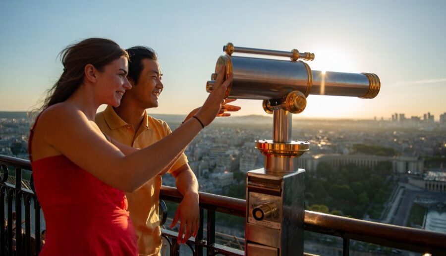 Paris: Eiffel Tower Tickets and City Bus Tour - Meeting at Place de Sydney and Getting Oriented Fast