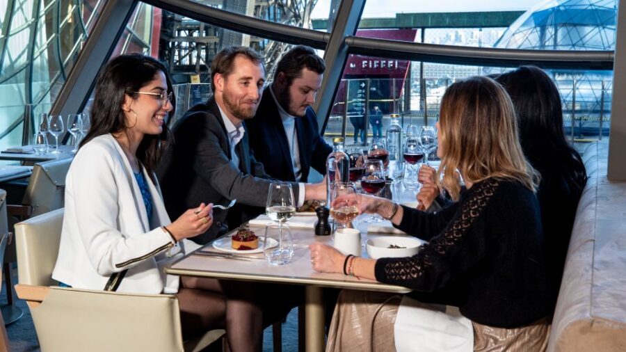 Paris: Eiffel Tower's Madame Brasserie 3-course lunch 12:00 - Inside the Eiffel Tower: the views you actually remember