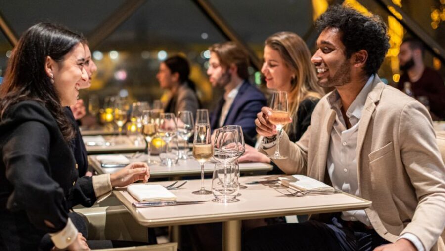 Paris: Elegant Dinner with Drinks in the Eiffel Tower - Getting there without losing your mind: South entrance and two checkpoints