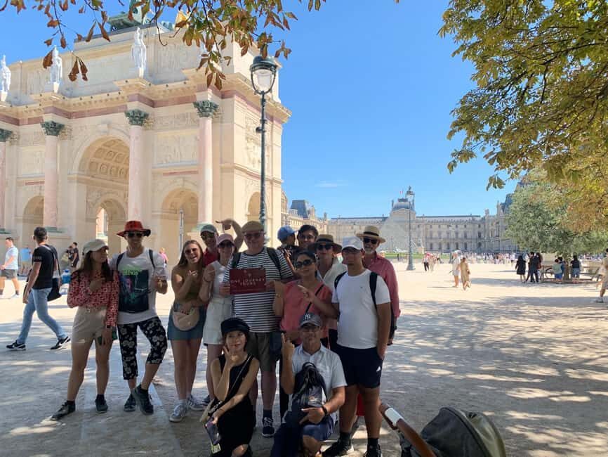 Paris: Louvre Museum Timed Entry Ticket & Pop Culture Tour - The 45-minute grounds walk: Tuileries and Paris built for film