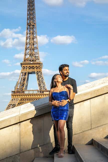 Paris: Photoshoot Around Eiffel Tower with 55 Edited Photos - How the Eiffel Tower shots get variety without the long tour