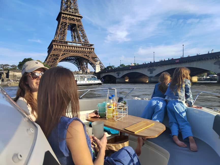 Paris Private Boat Seine River with Captain Guide - Key highlights to know before you go