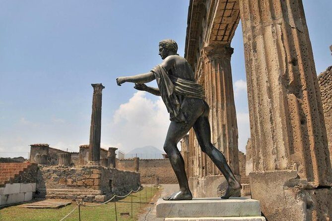 Pompeii and Herculaneum day trip - Herculaneum houses, main street, and the Augustals
