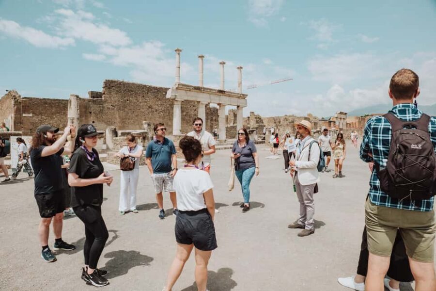 Pompeii and Mount Vesuvius excursion from Naples - Meeting at Starhotels Terminus: the easiest start in Naples