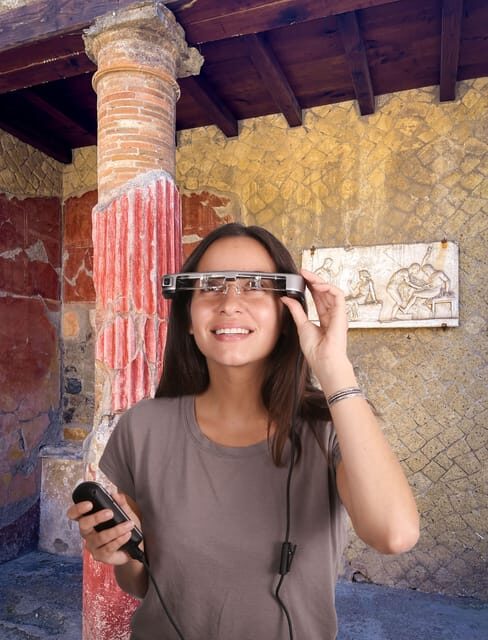 Pompeii: AR Glasses Augmented Reality Tour - How the AR glasses overlay reality (and what to expect)