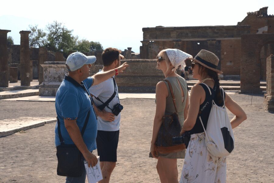 Pompeii: Guided Day Trip to Ruins and 2 Wineries Visits - The Van Transfer Rhythm: How the Day Stays Manageable
