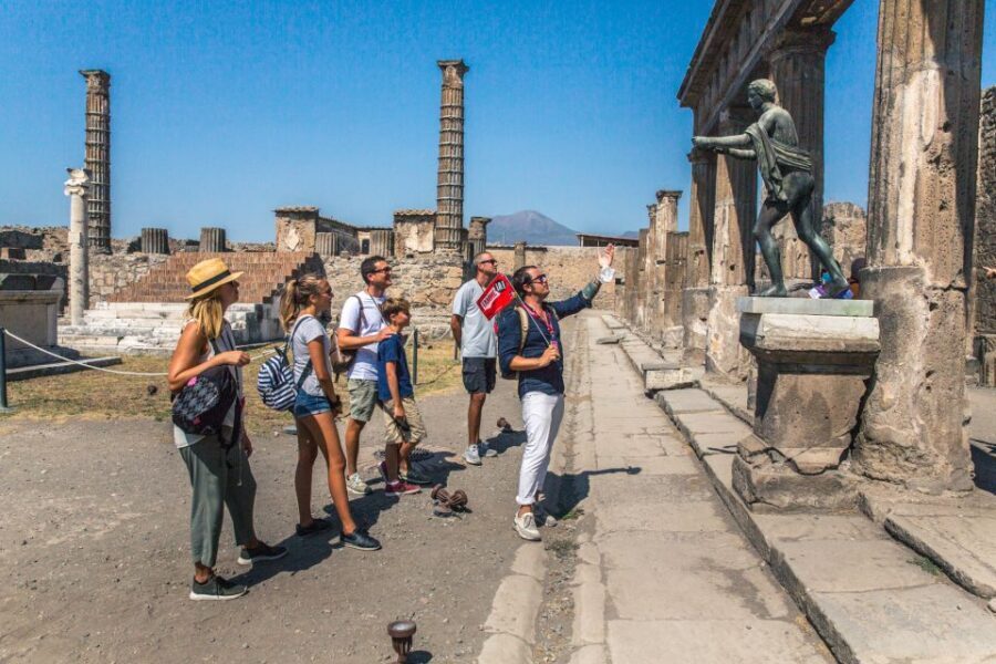 Pompeii: Guided Tour and Skip-the-Line Ticket - Via dell’Abbondanza and the Theater District: Culture, Shopping, and Chariot Grooves