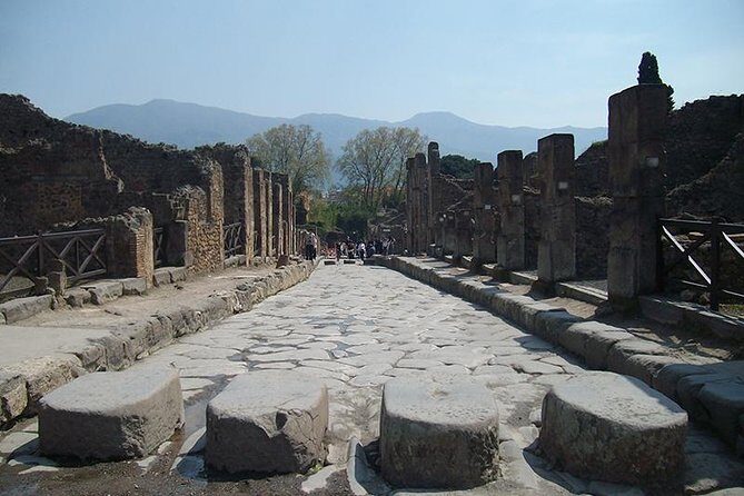 Pompeii Guided Tour with Ticket & Lunch from Sorrento - Via dell’Abbondanza and the Stabian Baths: Roman Movement and Roman Comfort