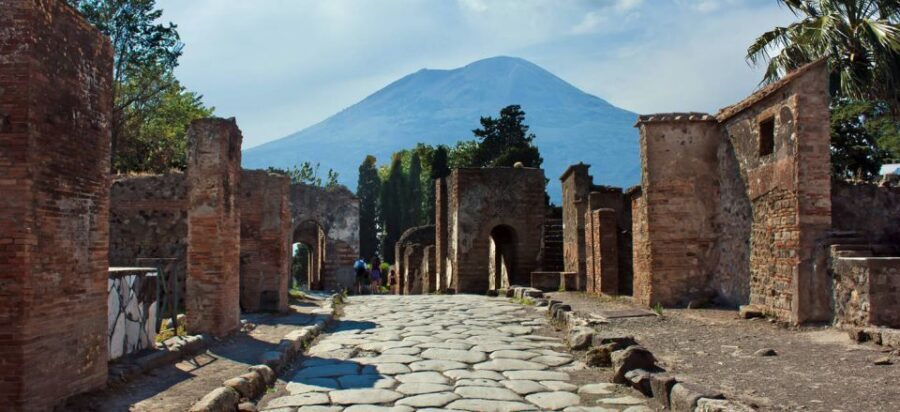 Pompeii Guided Walking Tour – Skip-the-Line Priority Access - Entering Pompeii through Porta Marina: more than a dramatic entrance