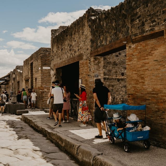 Pompeii Ruins & Vesuvius Full-Day Tour from Pompeii - Guided Pompeii: Streets, Homes, Temples, and the 79 AD Story