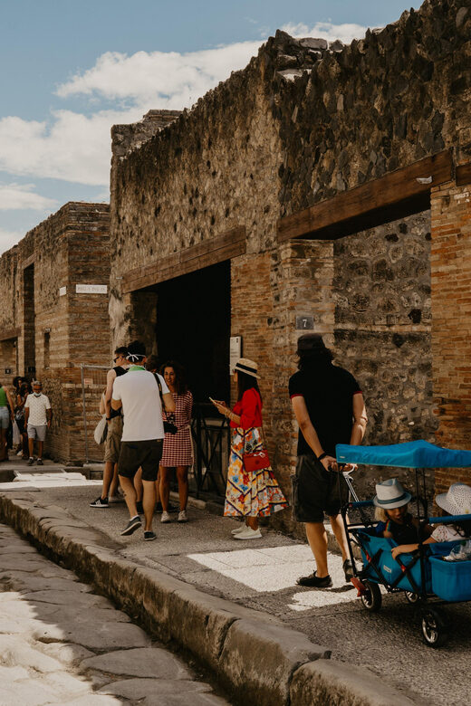 Pompeii Ruins & Vesuvius Full-Day Tour from Pompeii - Vesuvius at 1:30pm: Crater Views and Self-Guided Time