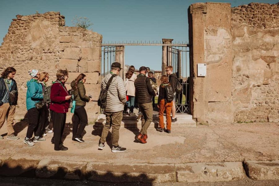 Pompeii Small Group Tour with transportation from Naples - Meeting in Naples: quick directions near Naples Central Station