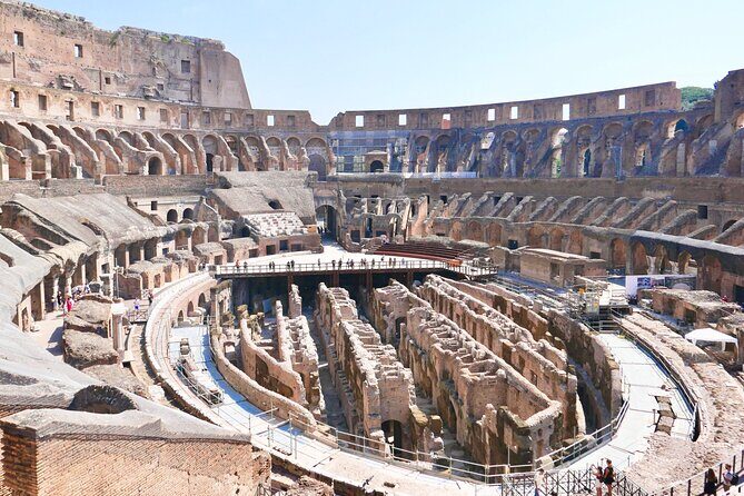 Private Guided Tour of Colosseum Underground OR Arena and Forum - Palatine Hill views and the emperor-side story