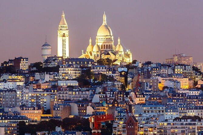 Private Paris City Night Sightseeing Tour - Moulin Rouge, Sacré-Cœur, and Montmartre’s big night views