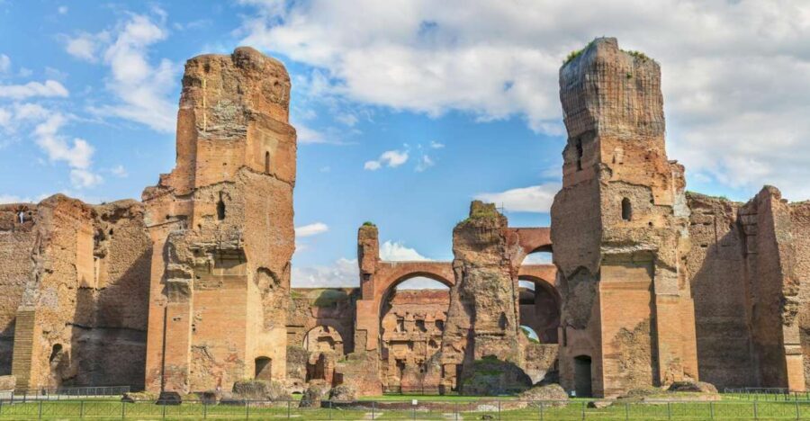 Rome: Caracalla, Colosseum, Circus Maximus Private Tour - Baths of Caracalla: Where Roman Life Worked on Schedule