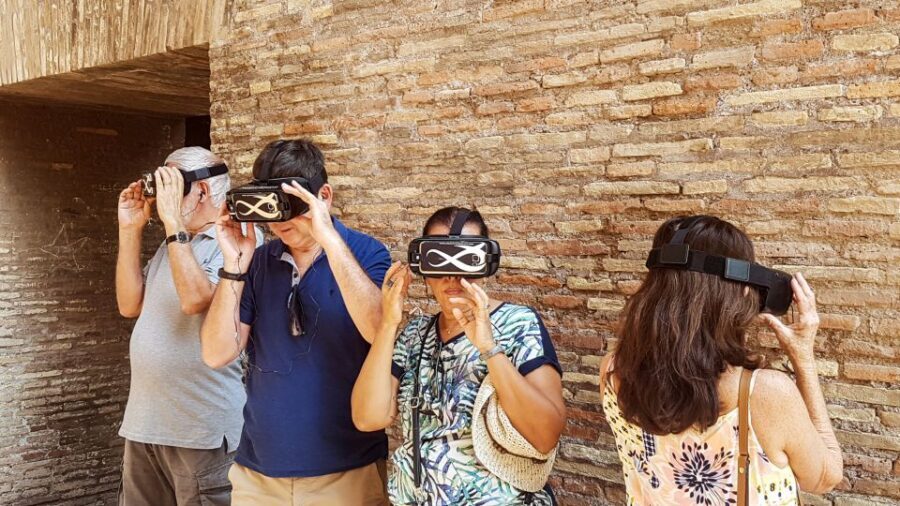 Rome: Colosseum Access and Self-Guided Virtual Reality Tour - The VR Tour: What You See (Square, Arena Floor, Undergrounds)