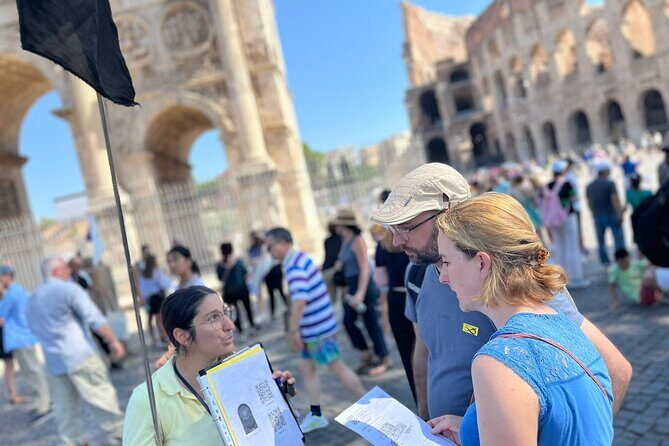 Rome: Colosseum Access with Official AI App & Arena Option - Meeting point and getting your tickets without drama