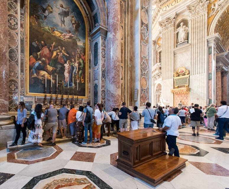 Rome: Colosseum and Vatican Guided Tour in one Day - Vatican Museums with skip-the-line entry