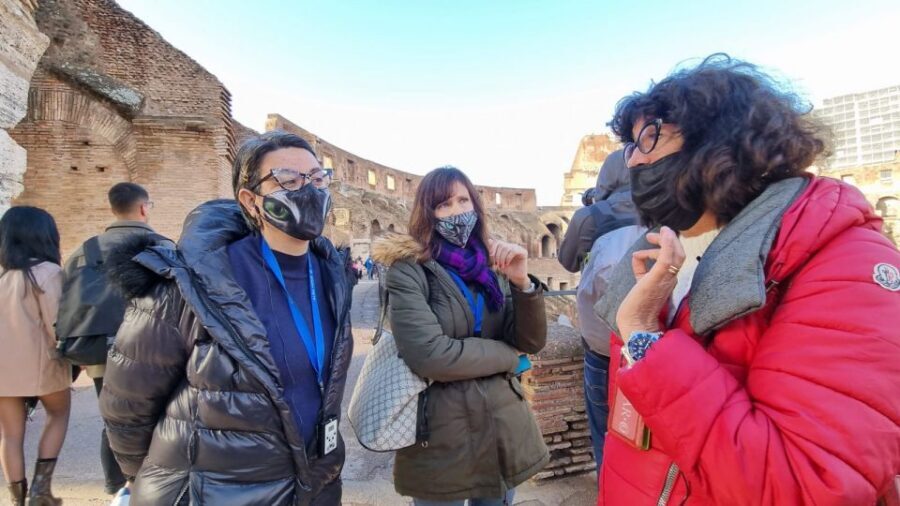 Rome: Colosseum Arena and Ancient Rome Guided Tour - The panoramic 360° viewpoint above the Forum