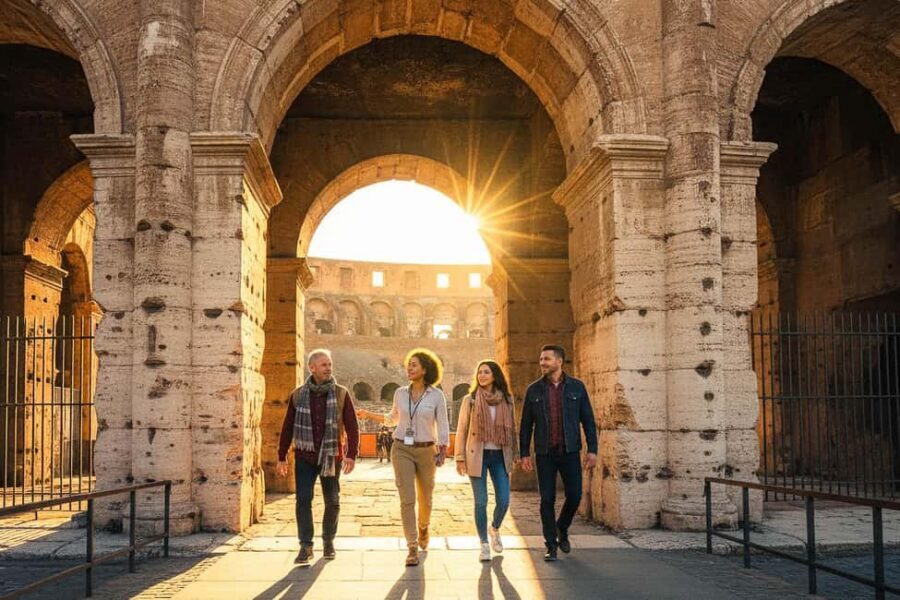 Rome: Colosseum Arena Twilight Tour & Imperial Forum Visit - Walking Pace, Comfort, and Who It Fits Best