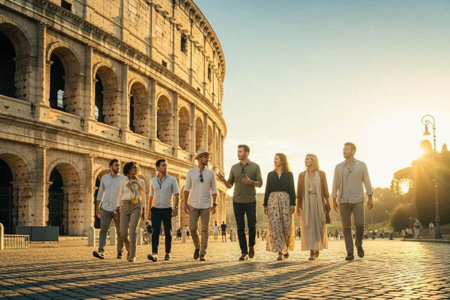 Rome: Colosseum Arena Twilight Tour & Imperial Forum Visit - Upstairs Levels and the Colosseum Tour You Can Actually Follow