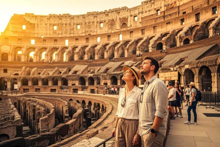 Rome: Colosseum Arena Twilight Tour & Imperial Forum Visit - Getting Oriented Fast at Via della Polveriera 8