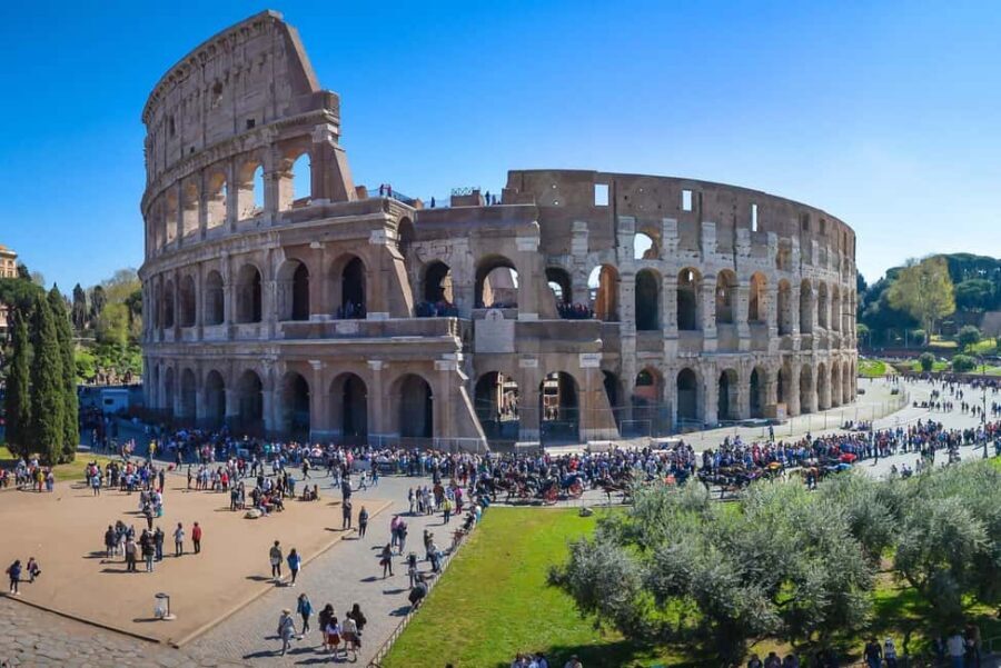 Rome: Colosseum Express Entry with Audio Guide App - Colosseum coverage: what you get beyond the big arena