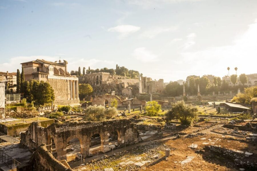 Rome: Colosseum, Forum, Palatine Hill Entry & Audioguide App - Roman Forum: The Heart of Ancient Rome You Can Walk Through at Speed