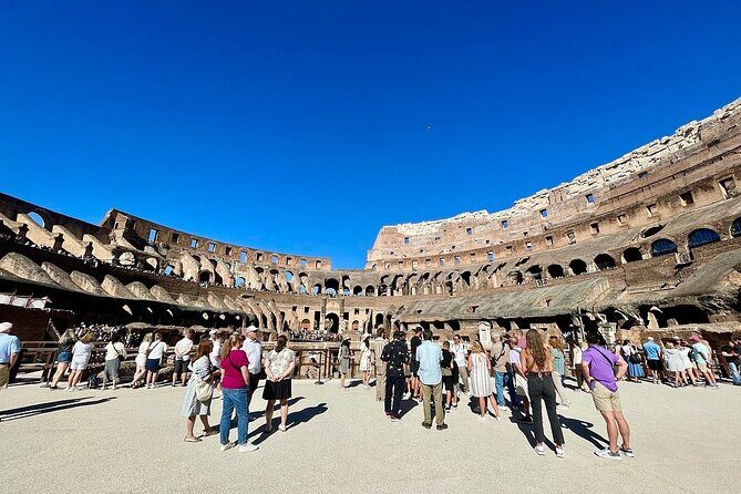 Rome: Colosseum, Forum & Palatine with Arena Access + Audio Guide - Gladiators Gate entry and arena time in the Colosseum