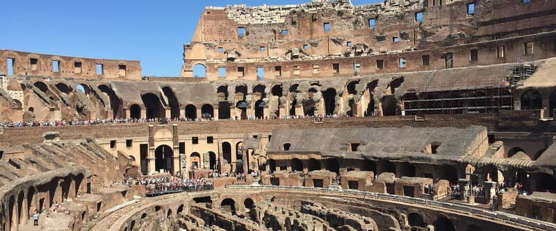 Rome: Colosseum-Forum Visit with Open-Top Bus & Arena option - The reserved Colosseum entry: rings, views, and what to look for