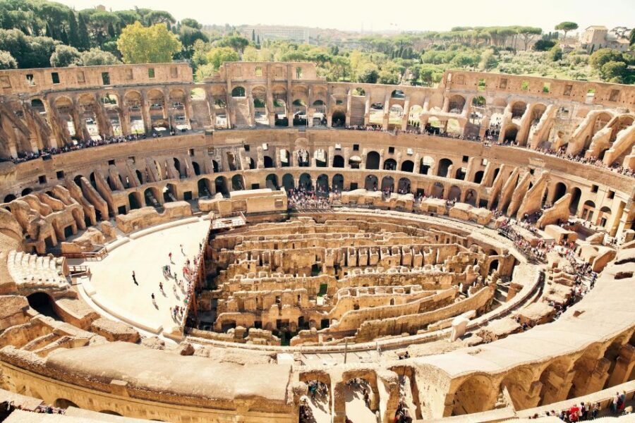 Rome: Colosseum, Roman Forum and Palatine Hill Group Tour - Gladiators, Trapdoors, and Mock Sea Battles: What the Tour Actually Explains