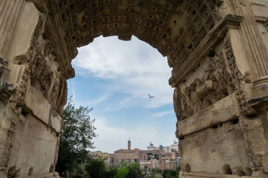 Rome: Colosseum, Roman Forum and Palatine Hill Group Tour - The Route Through the Roman Forum: Arches, Power, and Quick Photo Stops