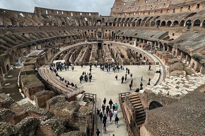 Rome: Colosseum, Roman Forum & Palatine Hill Visit + Audio Guide - Colosseum Time: One Hour to See More Than the Postcard
