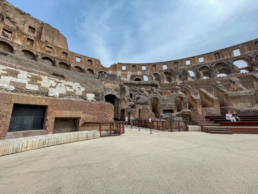 Rome: Colosseum Tour with Access to the Gladiator Arena - Standing at the Podium Reserved for the Elite