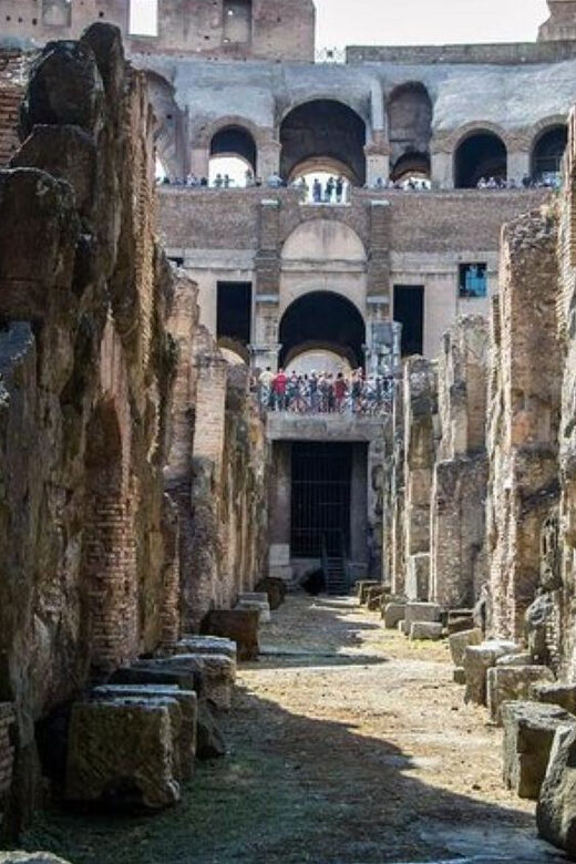 Rome: Colosseum Tour with Underground and Arena Floor Access - Key highlights you should care about