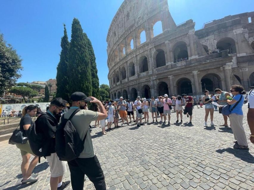 Rome: Colosseum Tour with Underground and Arena Floor Access - First-floor guided time inside the monument