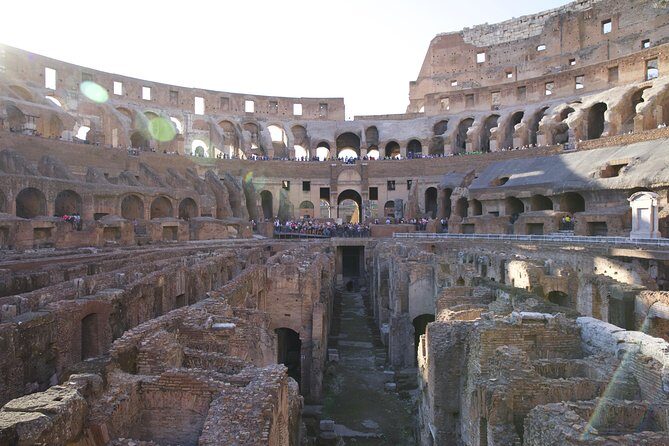 Rome: Colosseum Underground and Roman Forum Guided Tour - Skip-the-line, headsets, and the reality of security checks