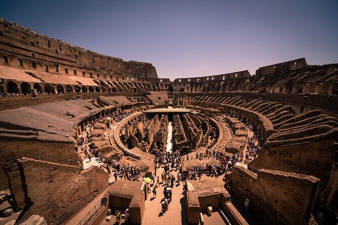 Rome: Colosseum Underground and Roman Forum Guided Tour - The Colosseum arena experience: stage-level views you can’t fake