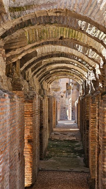 Rome: Colosseum Underground max 6 people - Up top for views: seeing the Colosseum as a whole