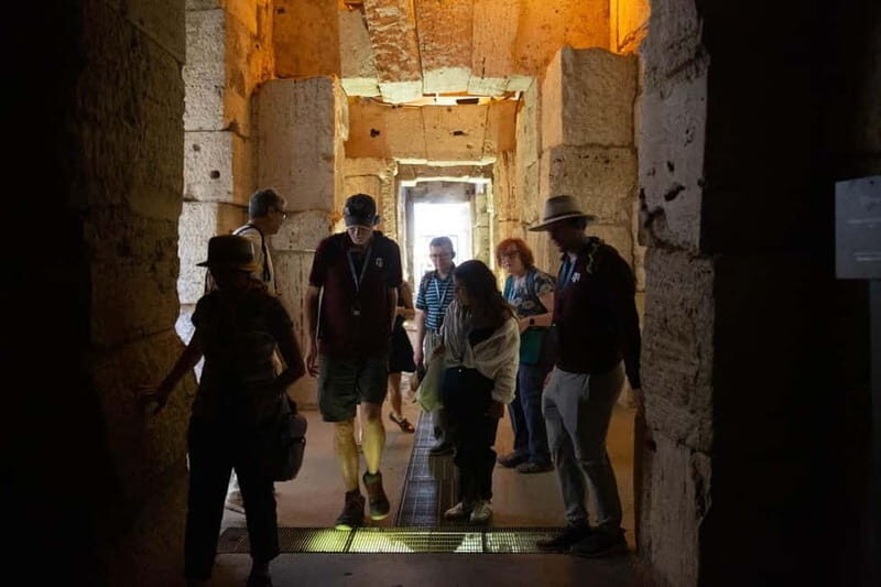 Rome: Colosseum Underground, Roman Forum Small Group Tour - Colosseum Underground Dungeons: Passages, Elevators, and Trap Doors
