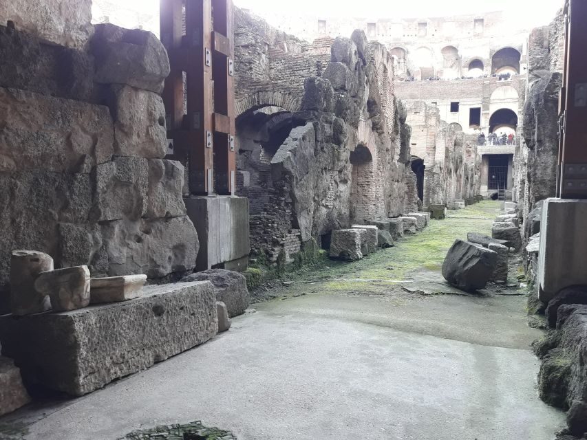 Rome: Colosseum Underground Small Group Guided Tour - Restricted tunnels and dungeons: What you’ll see in the 45-minute underground segment