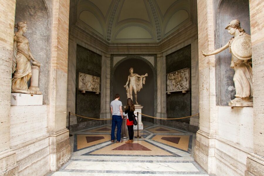 Rome: Colosseum, Vatican Museums & Historic Center in a Day - Vatican Museums highlights: Raphael, maps, and classical sculpture