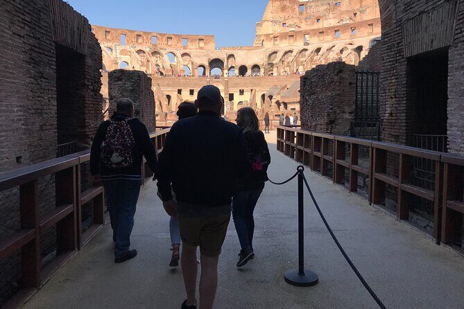 Rome Colosseum with Arena, Roman Forum & Palatine Guided Tour - Entering the Colosseum: IDs, metal detectors, and bag rules