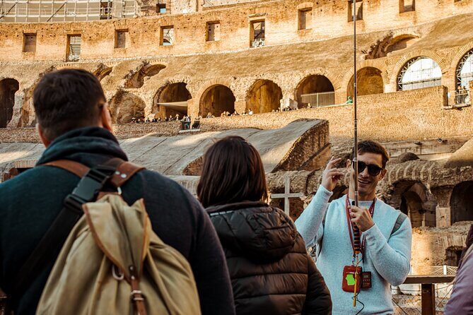 Rome Colosseum with Arena, Roman Forum & Palatine Guided Tour - Small-group size and the guide experience